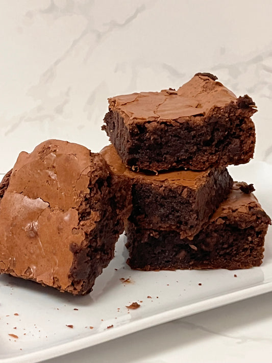 fudgy brown butter espresso brownies (12 or 15)